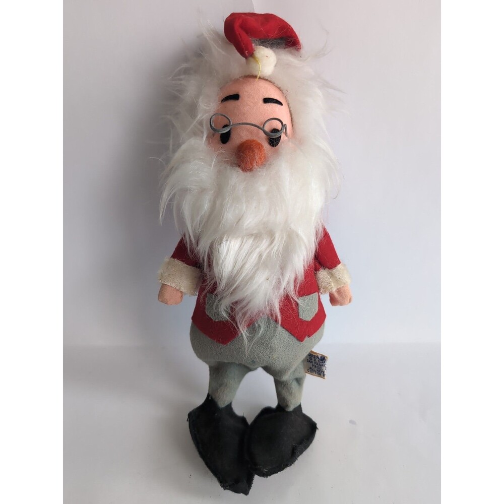 Vintage Dream Dolls R Dakin Company Felt Christmas  Santa Elf Holiday Japan